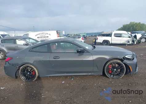 2021 BMW M440I xDrive from USA, damaged, VIN WBA13AR03MCF54075